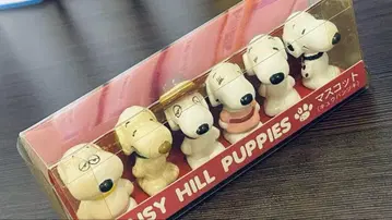 스누피 데이지힐 퍼피 마스코트 피규어 레트로