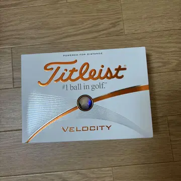 [미사용 새상품] 타이틀리스트 VELOCITY 벨로시티 골프공 1