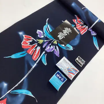 유카타 옷감, 리메이크 소재, 목화 P495