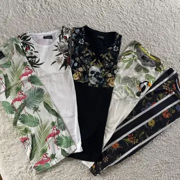ZARA MAN 자라 프린트 티셔츠 5매 세트