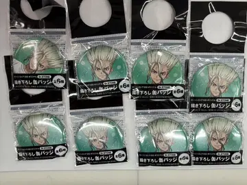 Dr.STONE 닥터 스톤 로손100 센쿠 캔뱃지 8세트