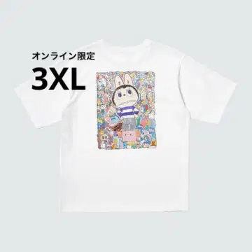 UNIQLO 유니클로 팝마트 콜라보 더 몬스터즈 라부부 T셔츠
