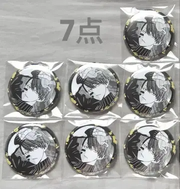 도겐 안키 마네키네코 캔뱃지 무타노 무진 7개