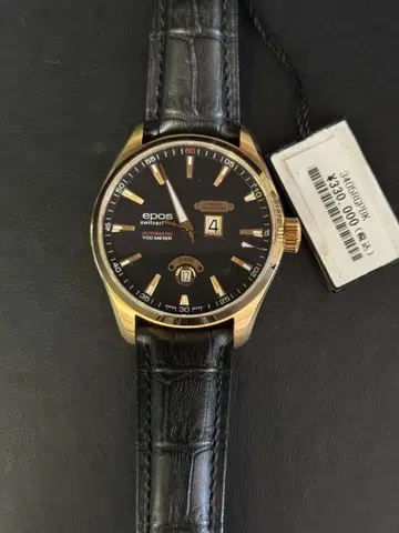 새상품 에포스 점핑 아워 오토매틱 손목시계 3405RGPBK