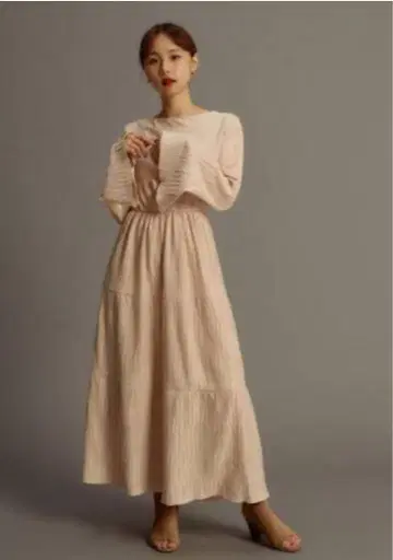Randeboo natural long dress