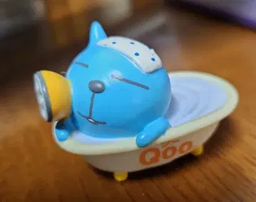 Qoo 욕조 고양이 피규어