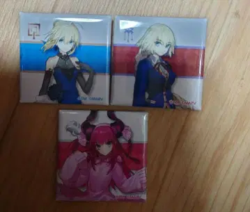 Fate/EXTELLA 스퀘어 캔뱃지 알트리아 네로 엘리자베트