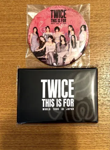 TWICE THIS IS FOR 업그레 혜택 트레이딩 카드 캔뱃지
