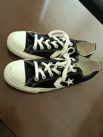 컨버스 스니커즈 화이트 블랙 26.5cm