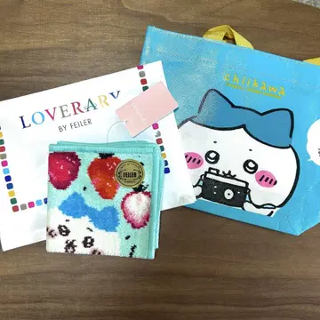[미사용 새상품] 덤 포함 페일러 하치와레 손수건