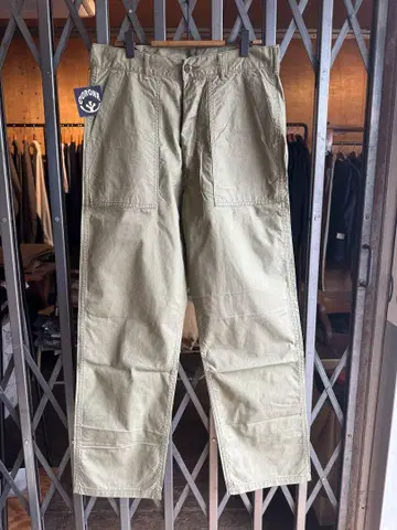 CORONA 베이커 팬츠 미사용 새상품 올리브 포플린 원단 size M