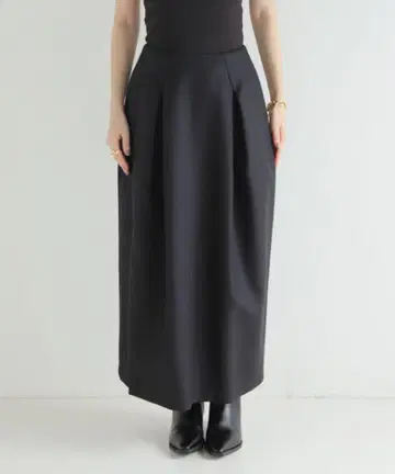 오라리 AURALEE 23AW LIGHT MELTON SKIRT 1