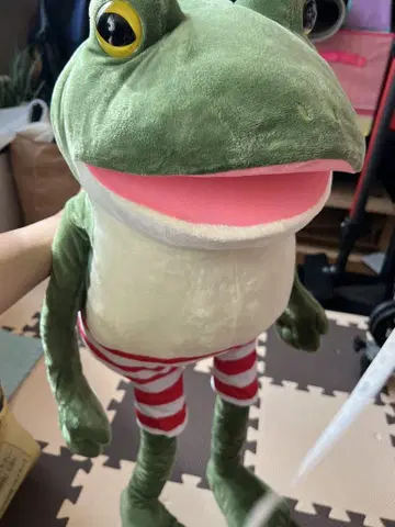 얼빠진 케로피 바캉스 갸마스케 개구리 봉제 인형