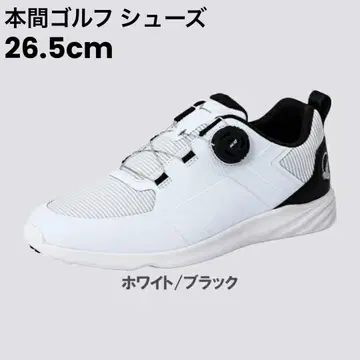 골프화 혼마 SR12403 4E WHBLK 26.5cm