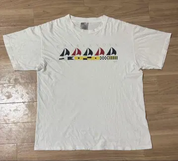 CHARLEVOIX 세일링 보트 T셔츠 L 사이즈