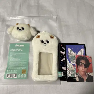 TXT 뿔바투 밤굿 트레이딩 카드 케이스 페이스 키링 세트