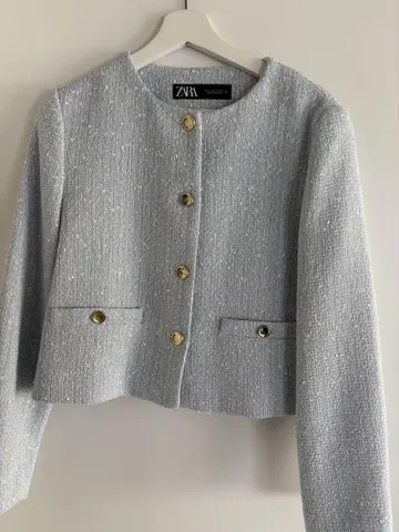 ZARA 시착만 한 트위드 자켓 S