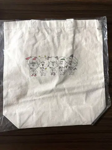 훈와카아몬피즈 힘내 토트백