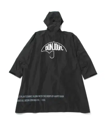 미사용 새상품 bonjour recordsRain Poncho 레인 판초