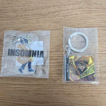 INSOMNIA 아크릴 키홀더 뮤직 키홀더