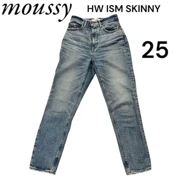 인기 moussy 마우지 HW ISM SKINNY 25 스키니 데님