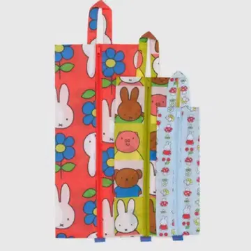Baggu 3D Zip Set 파우치 3세트 미피