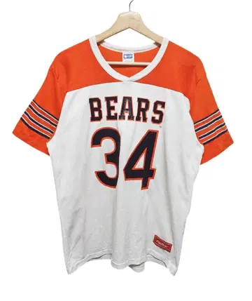 80년대 USA 제작 롤링스 NFL 베어스 월터 페이튼 티셔츠