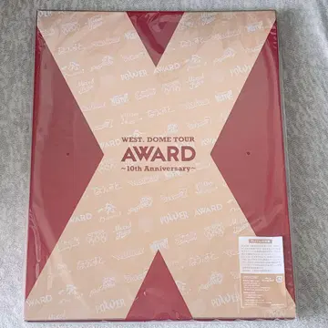 WEST. DOME TOUR AWARD DVD Blu-ray 초회판