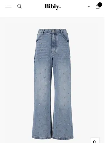 BIBIY. JEWEL DENIM 비비 데님 M 사이즈