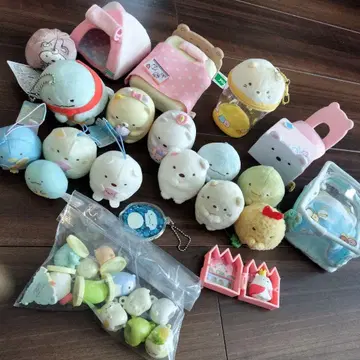 스미코구라시 봉제 인형 등 세트