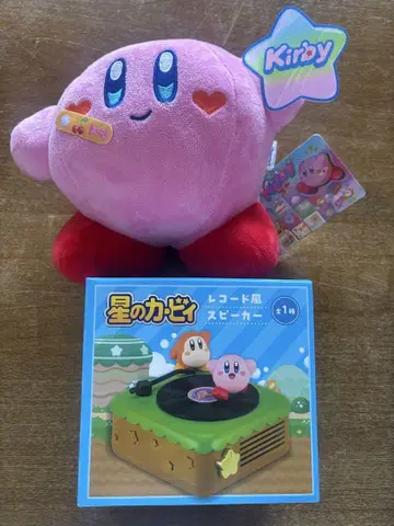 별의 커비 스피커 봉제 인형