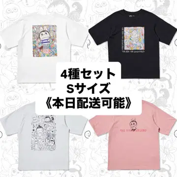 UNIQLO POPMART UT 라부부 유니클로 S 4매 세트