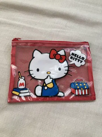 헬로키티 파우치 빨간색