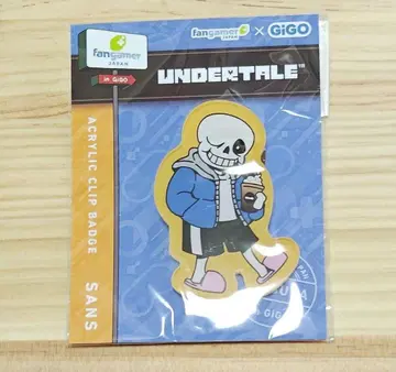 샌즈 아크릴 클립 배지 UNDERTALE 언더테일