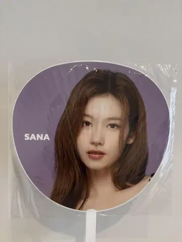 2매 세트 TWICE 사나 부채