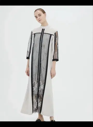 MURRAL 21SS Framed flower dress