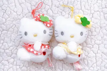 산리오 캐릭터즈 헬로키티 마스코트 2점
