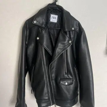 ZARA lether jacket opium 00pium