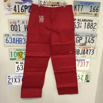 미사용 새상품 Dickies 디키즈 더블니 34 x 32 워크 와이드