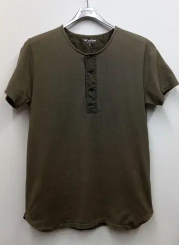 nonnative 버튼 헨리넥 T셔츠 올리브 nonnative