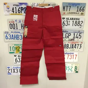 미사용 새상품 Dickies 디키즈 더블니 32 x 32 워크 와이드