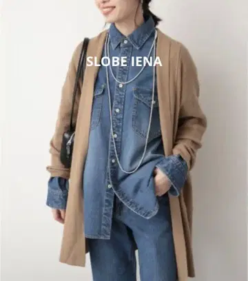 SLOBE IENA 리브 롱 니트 가디건