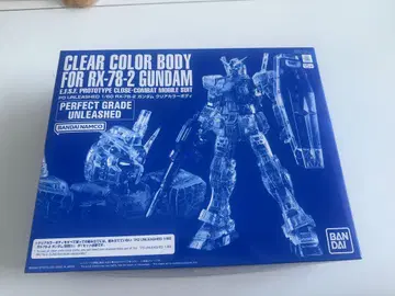PG UNLEASHED 1/60 RX-78-2 건담 클리어 컬러 바디