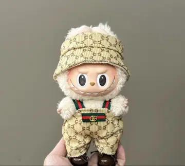 핸드메이드 Labubu 옷 갈아입기 의류 로고 오버롤