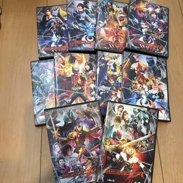 셀판 가면라이더 키바 DVD 10권 세트