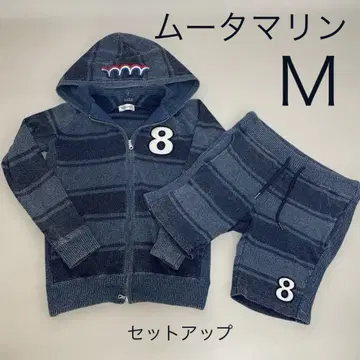 [상하의] 무타 마린 로얄 플래시 파일 원단 집업 후드티 네이비 M