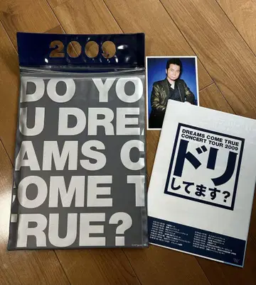 Do you dreams come true? 2009 투어 팜플렛