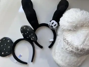 [디즈니] 머리띠 세트 모코모코 오즈월드 캡 가죽