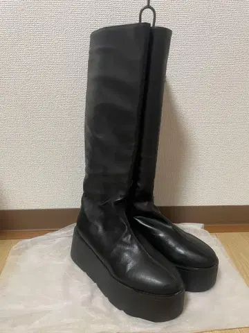 블랙 롱 부츠