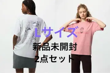유니클로 popmart UT 라부부 L 2매 세트 UNIQLO